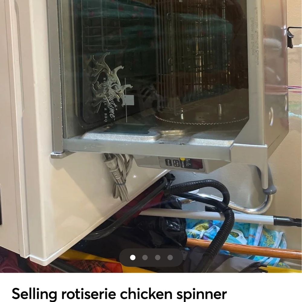 Selling rotisserie chicken spinner